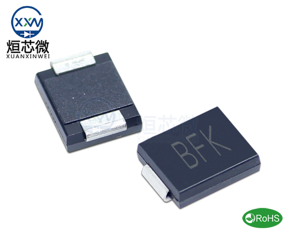 SMCJ30CA參數(shù),TVS二極管SMCJ30CA瞬態(tài)抑制二極管