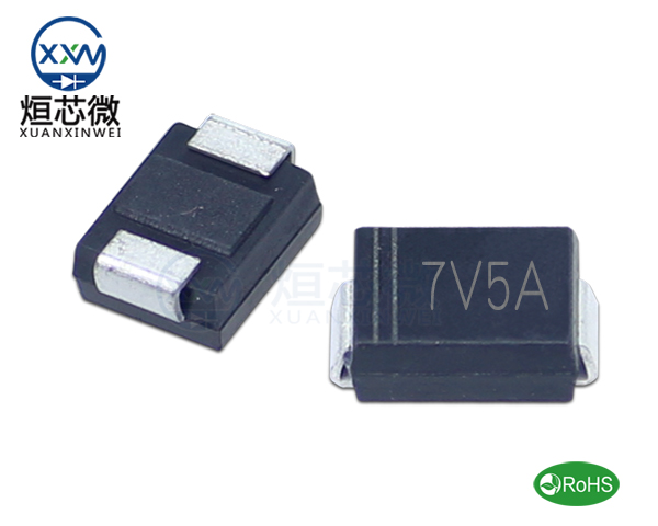 P6SMB7.5A參數,TVS二極管P6SMB7.5A瞬態(變)抑制二極管